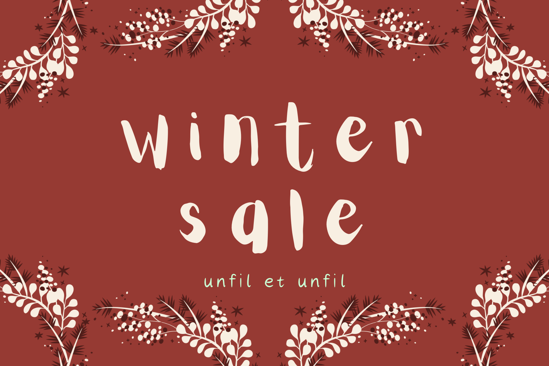 SALE START！♪｜ショップニュース｜un fil et un fil エミフルMASAKI